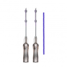 Мезонити Velancia COG MESH BROOM U-cannula 23G 60mm PCL USP (6-0) 80mm